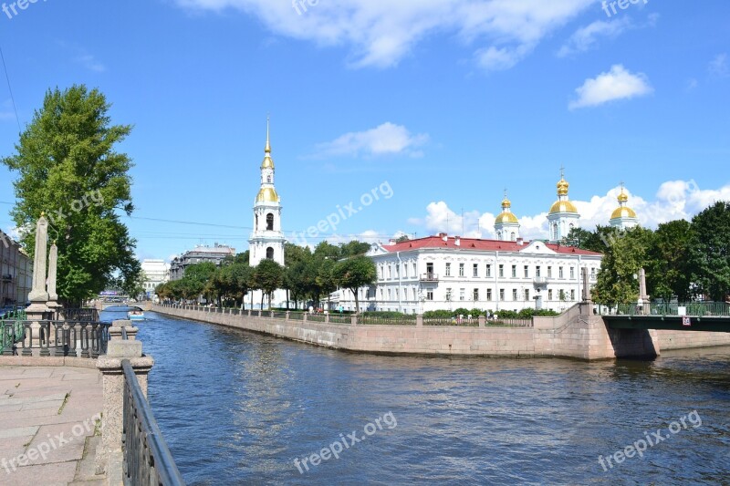 St Petersburg Cathedral St Nicolas Cathedral Russia Church