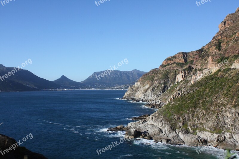 South Africa Chapmans Peak Chapman's Peak Drive Free Photos