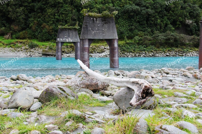 Nature Autumn Beautiful Scenery Hokitika