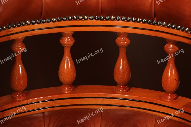 British Furniture Wood And Leather Chair Upholstery Free Photos