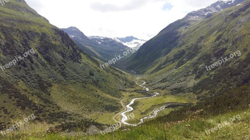 Switzerland Mountains Flüelapass Davos Motorcycle Tour