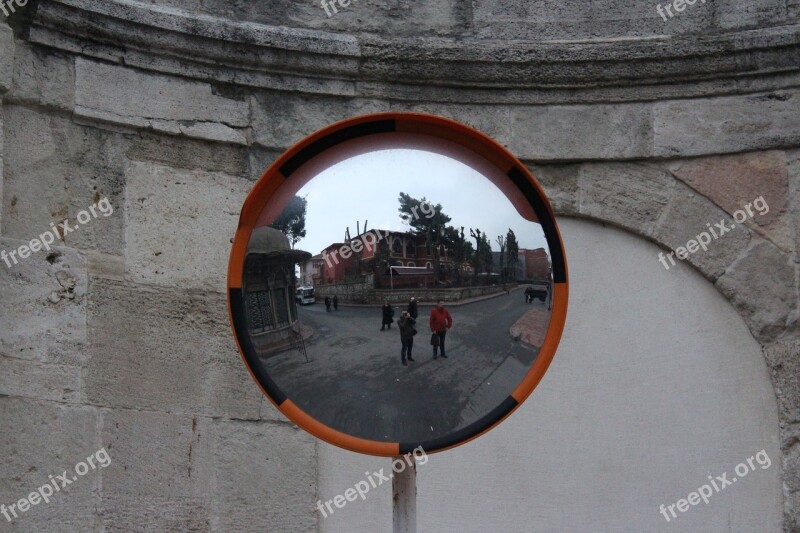 Cat Eye Reflection Portrait The Mirror Way Mirror