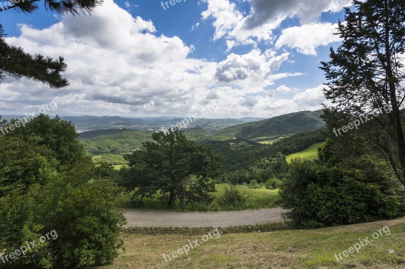 Acute Mountain Vista Landscape Free Photos