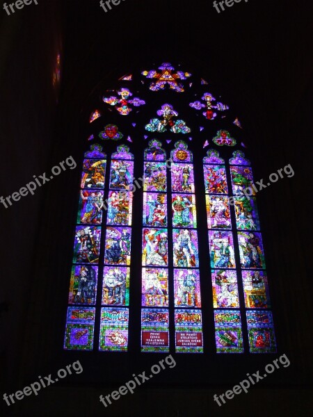 Stained Glass Window Stained Glass Church Window Window Church