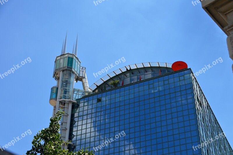 Skyscraper Elevator City Hotel Tower