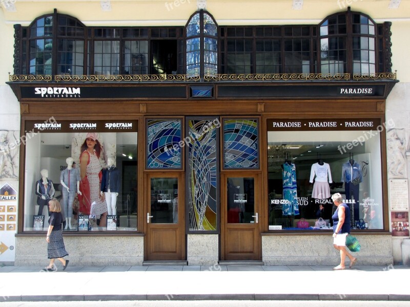 Shophouse Window Facade Nouveau Facade Symmetry