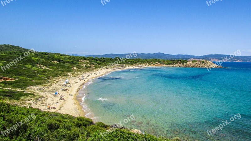 Greece Skiathos Elias Beach Island Paradise