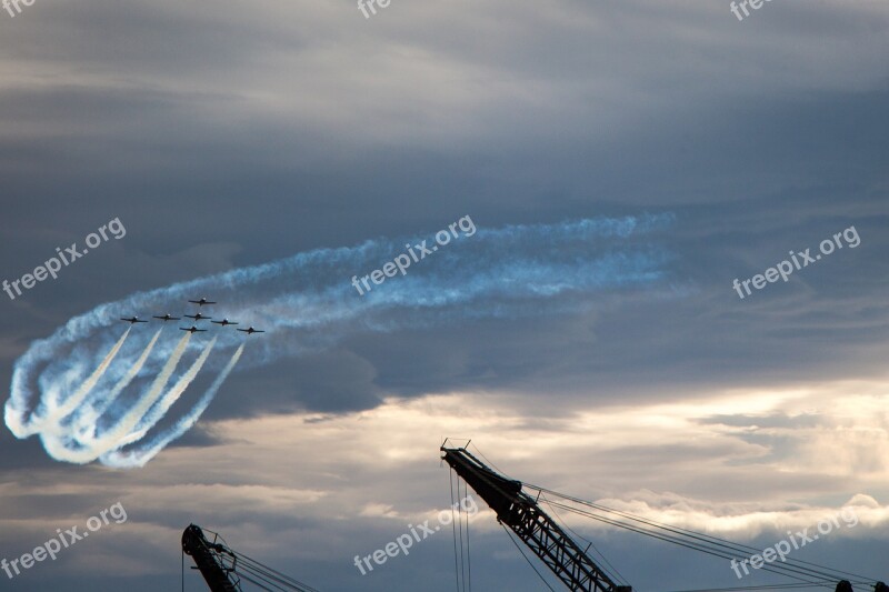 Precision Flying Snowbirds Canada Airshow