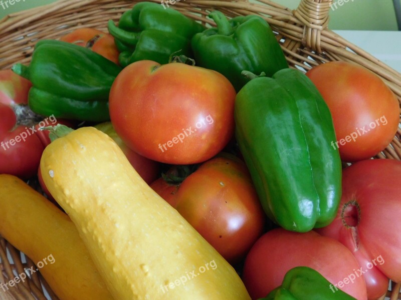 Fresh Vegetables Garden Healthy Food