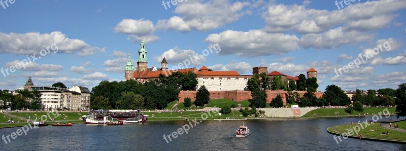 Kraków Wawel Castle Poland Monument