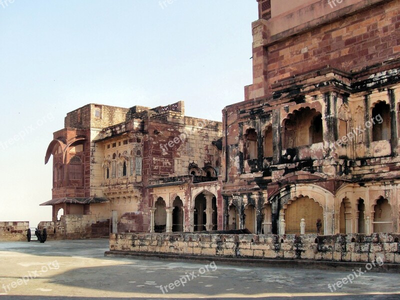 India Jodhpur Palace Terrace Maharajah