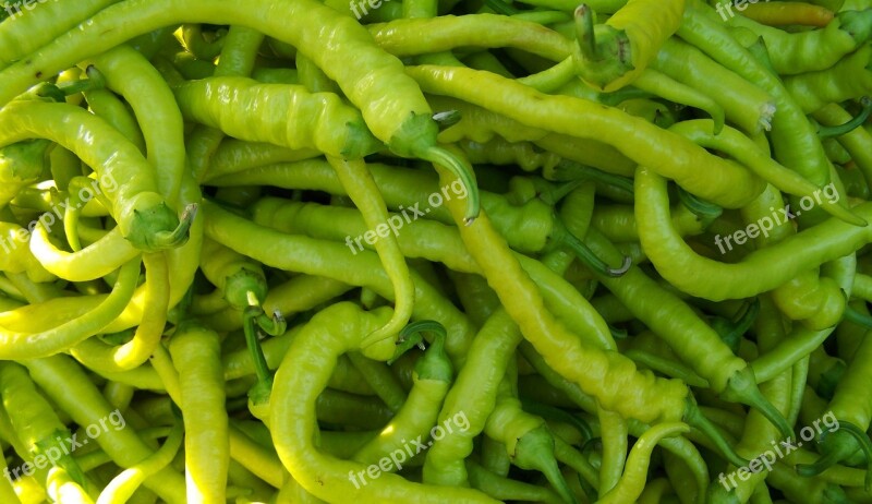 Pepper Green Pointed Vegetables Free Photos