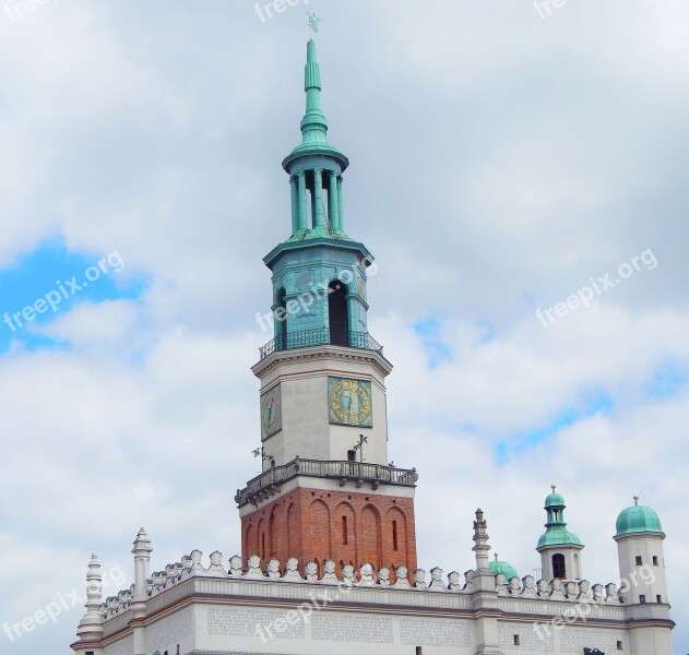 Poznan City The Old Town The Market Tourists