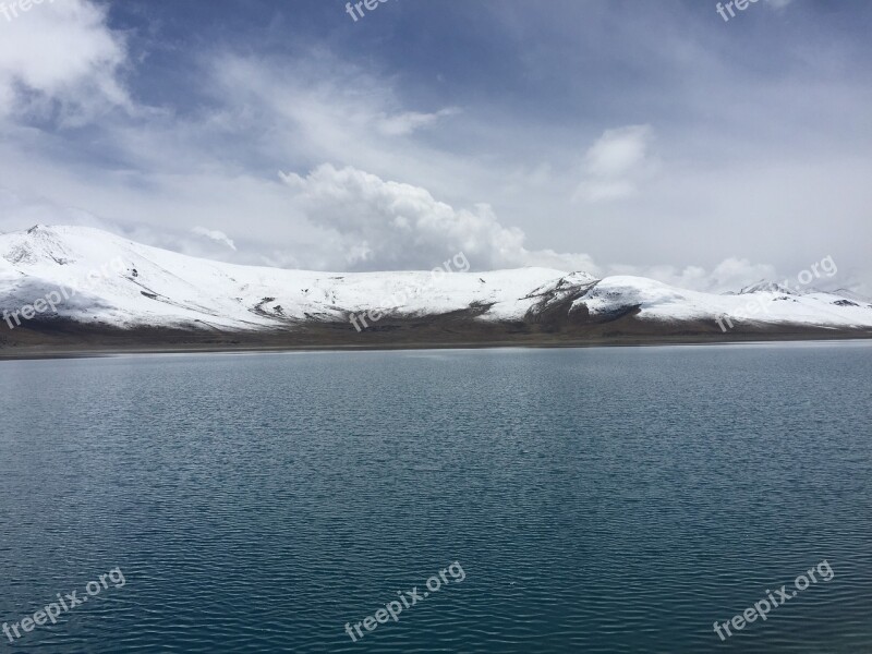 Tibet The Scenery Yanghu Free Photos