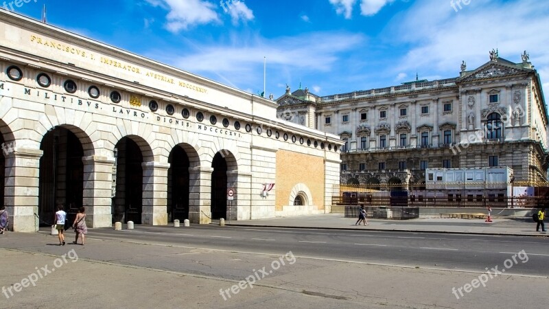 Vienna Hofburg Imperial Palace Input Goal Architecture