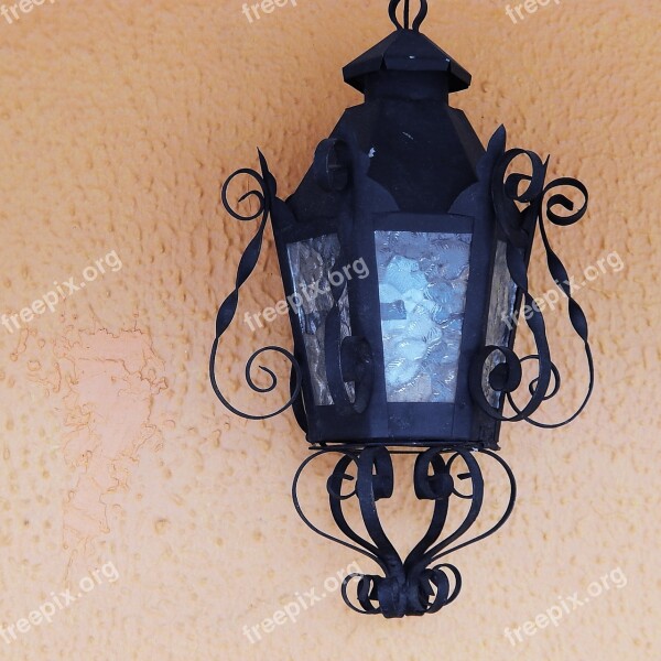 Lantern Light Lamp Lighting Old