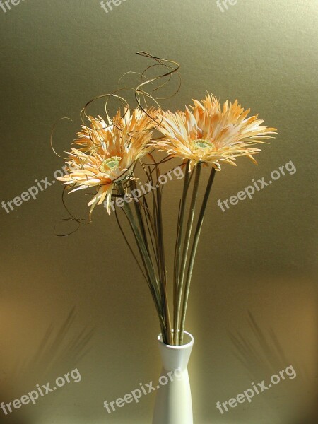 Flowers Vase Floral Decoration Arrangement