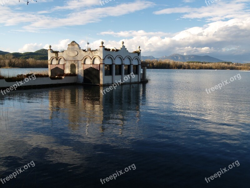 Flat Lake Water Blue Spain