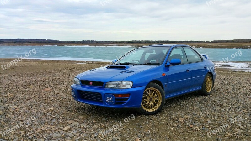 Wrx Sti Rally Sports Car Subaru