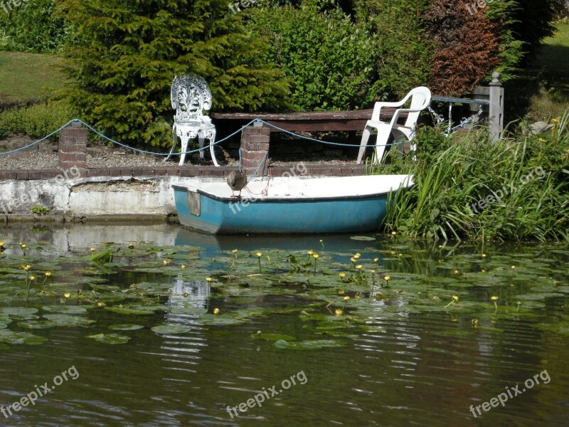 Boat On Canal Uk Canal Boat Water