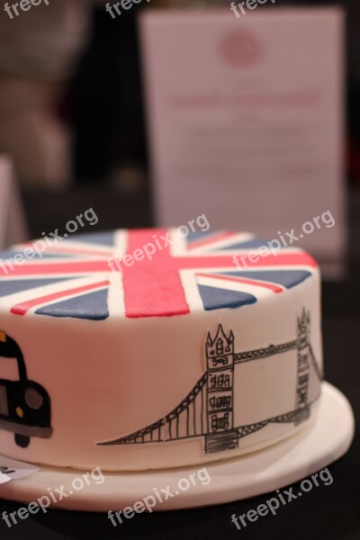 Cake London Großbritanien Uk Candy