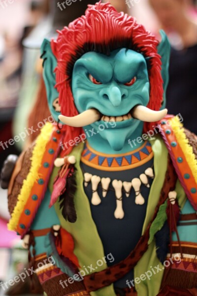 Monster Figure Marzipan Mythical Creatures Creature