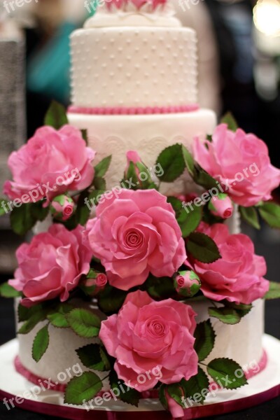 Wedding Cake Decoration Flowers Ornament Cake