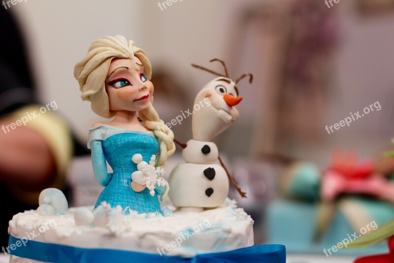 Cake The Icequeen Ice Princess Figure Model