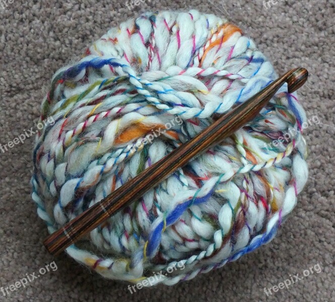 Yarn Variegated Crochet Bulky Craft