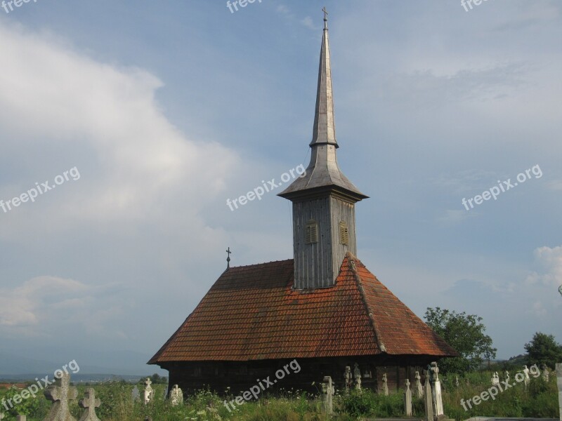 Wooden Church Totoreni Crisana Transylvania Bihor