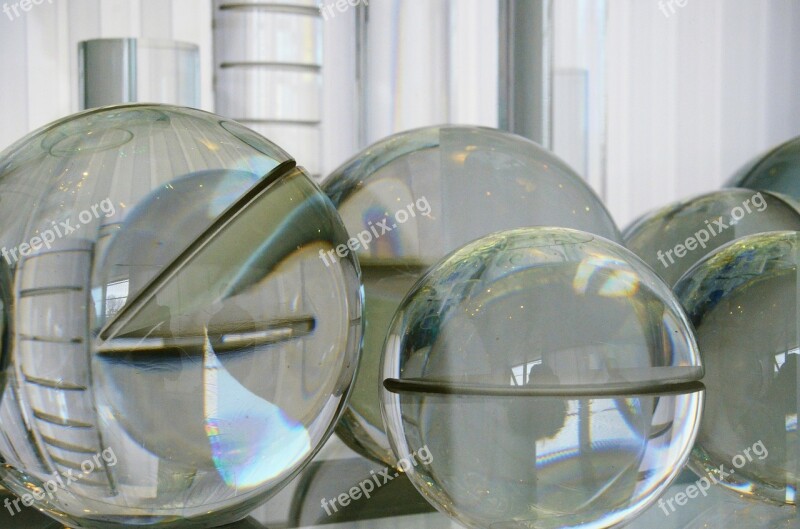 Glass Bol Ball Art Transparent