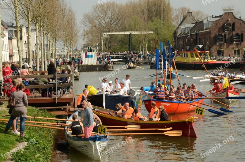 Rowing Rowing Boat Paddle Contest Boating