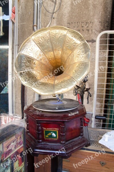 Phonograph Antiques Music Old Vintage