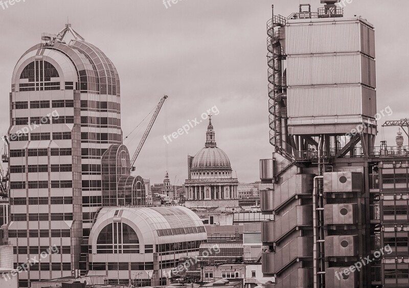 London St Paul's Cathedral Landmark Architecture