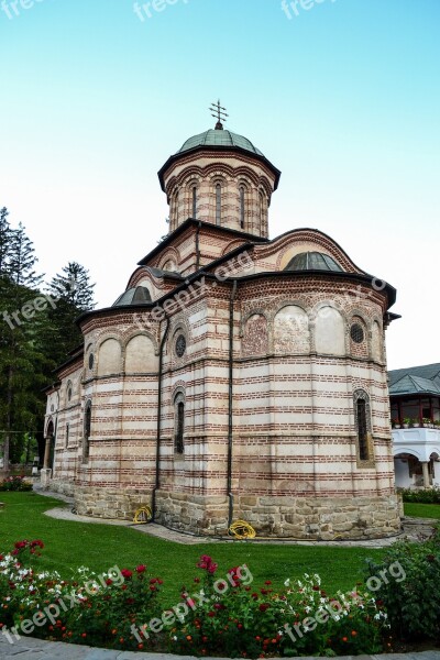 Monastery Cozia Romania Architecture Orthodox