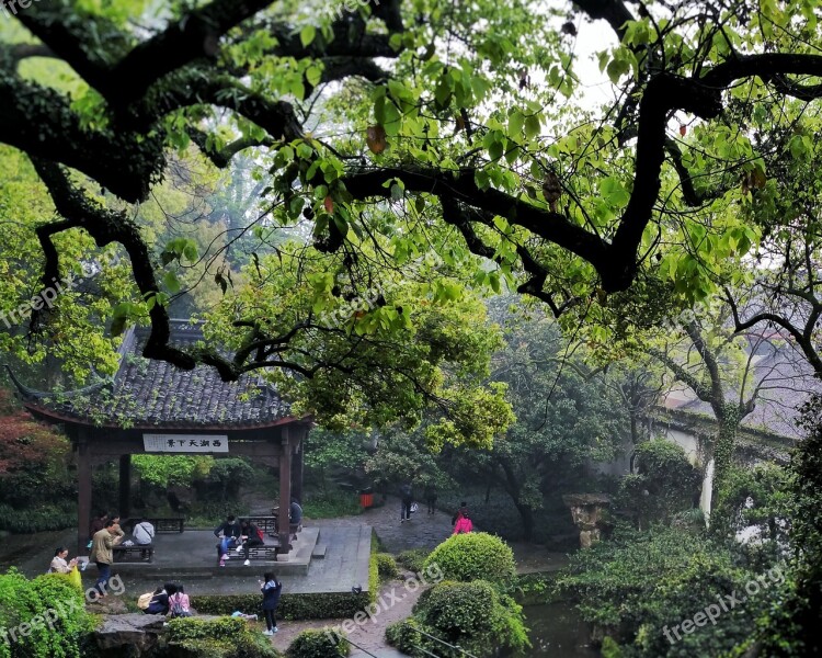 Hangzhou The Scenery Ching Ming Park Garden