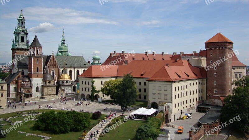 Wawel Castle Kraków Poland Monument