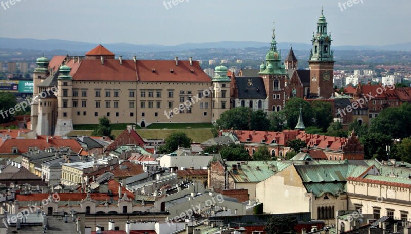 Kraków Poland Wawel Architecture Monument