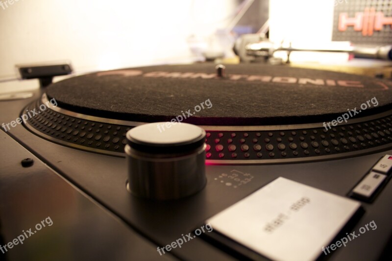 Turntable Dj Music Dj Plate Sound