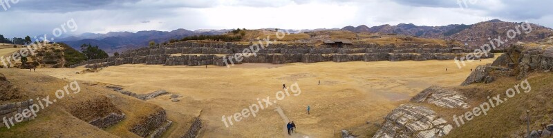 Cusco Peru Inca Sacsayhuaman Architecture