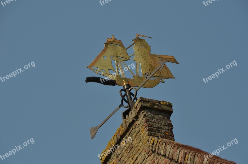 Wind Wind Vane Weather Vane Ship Sailing Ship