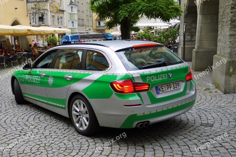 German Police Car Bmw Polizei