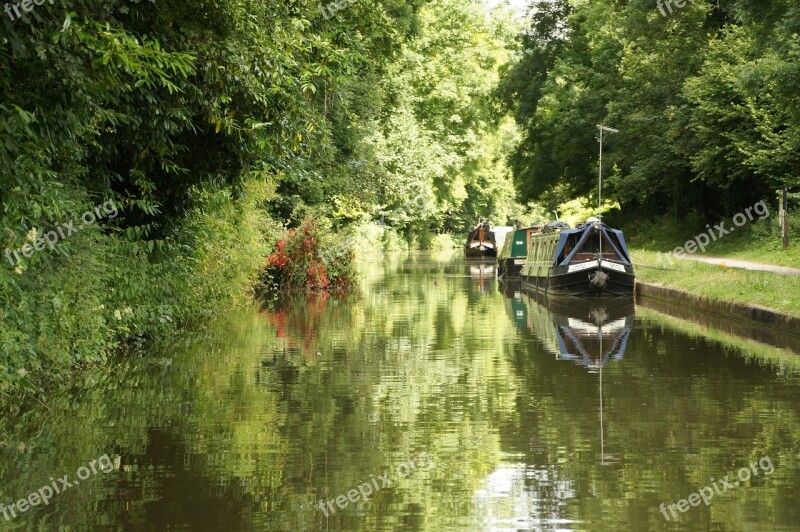 Canal Boat Canal Boat Holiday Knoweth Avon England Channel