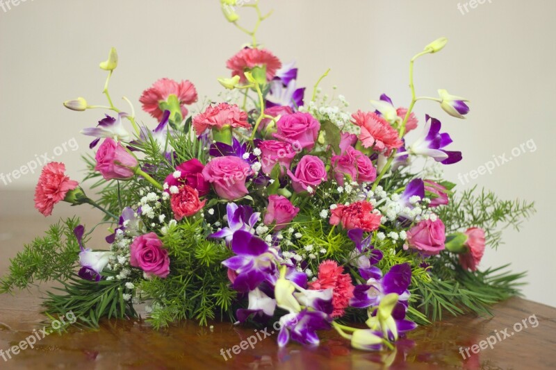 Flower Bouquet Colourful Flower Bouquet Floral