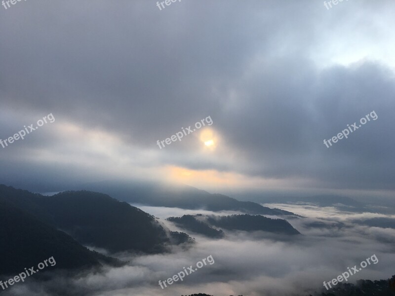 Photographic Background Benguet Mountain Province Philippines Scenic Background