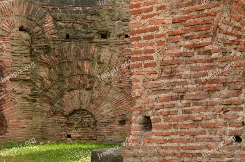 Ruin Kaiser Thermal Roman Trier Wall