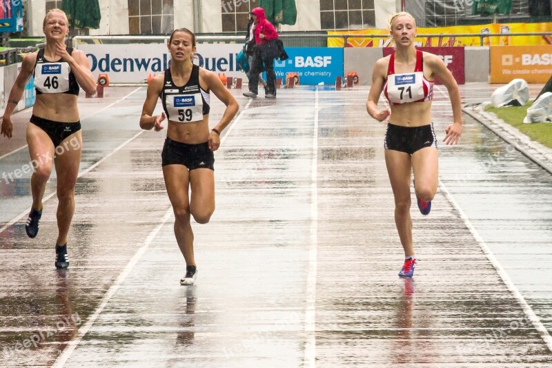 Athletics Sport Sprint Run Women