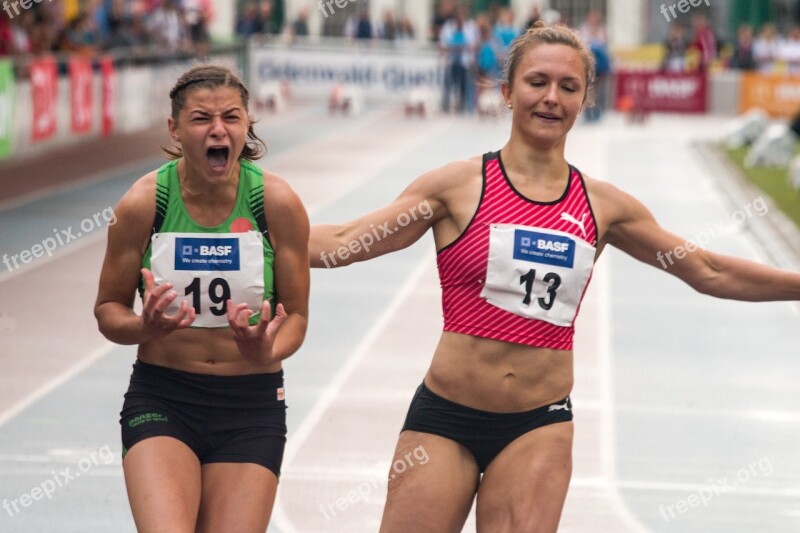 Athletics Sport Sprint Run Women