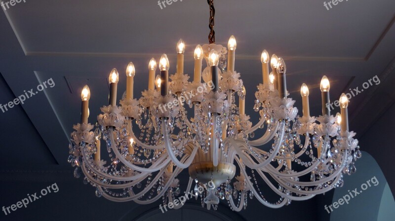 Chandelier Gloss Light Rays Crystal Chandelier