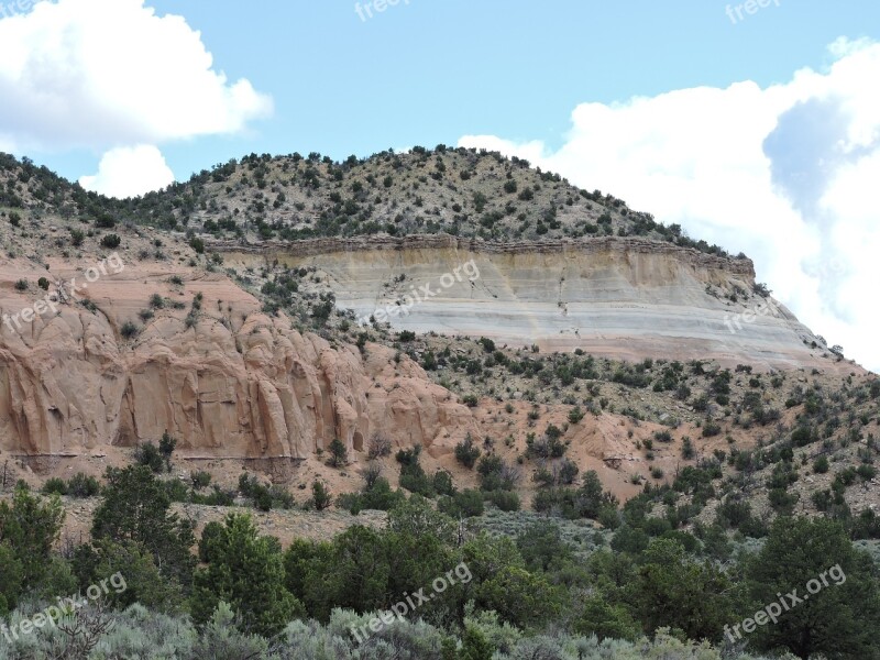 New Mexico Nature Scenic Landscape West